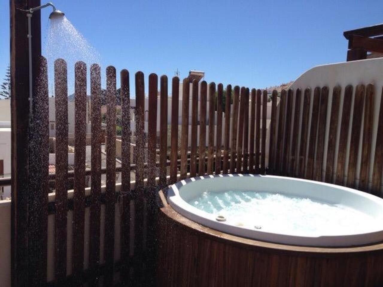 Appartamento Ático con jacuzzi a 100 metros de la playa Carboneras Esterno foto